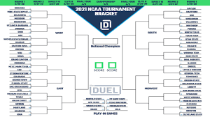 Full bracket, dates, times, tv channels for every ncaa tournament game. 2021 Ncaa Tournament Printable Bracket