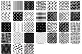 Gothic floral patterns are all the rage with big blossoms in moody colours becoming this year's best interior design trend. Black And White Gothic Patterns By Digital Curio Thehungryjpeg Com
