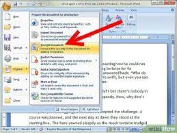 · then, go to the drive or folder where you have stored your file. How To Remove Passwords From Microsoft Word 2007 With Pictures