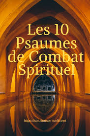 Psaumes De Combat Spirituel Holy Bible Spirituality French Language Lessons