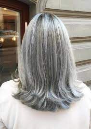 Gray Hair Color Ideas And Hairstyles For 2021 Silver Blonde Hair Dye Long Gray Hair Grey Hair Dye