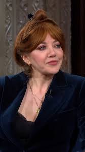 Diane Morgan identifies with about 99% of the exceptional Philomena Cunk.,  Colbert
