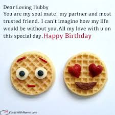 Birthday Images For Husband With Name And Photo Loving Hubby Name Card Cute Birthday Quotes For Husband With Name Generator In 2020 Cute Birthday Quotes Birthday Quotes Husband Birthday Quotes