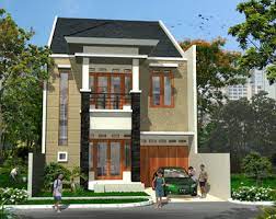 Penambahan komponen balkon dan fasad juga mampu mendongkrak nilai estetika dari sebuah hunian berlantai 2. Teras Tampak Depan Rumah Minimalis 2 Lantai Type 36 Content