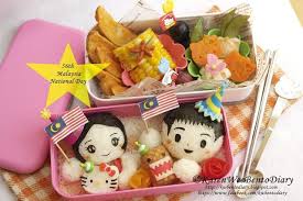 Kuala lumpur bento (lunch box). Karenwee S Bento Diary Bento Aug31 56th Malaysia National Day Bento National Day Bento Toddler Meals