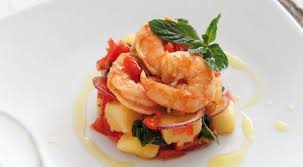 Saporito, ricco di verdure e velocissimo! Ricetta Catalana Di Mazzancolle Ricette Idee Alimentari Cucinare Il Pesce