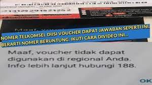 Untuk cara isi voucher telkomsel lewat sms dan lewat aplikasi my telkomsel sepertinya belum tersedia. Solusi Nomer Telkomsel Diisi Voucher Mendapat Balasan Voucher Tidak Dapat Digunakan Di Regional Anda Youtube