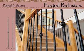 Place the stair post on the step next to the steel post support. Stair Balusters And Parts Custom Ornamental Iron Works