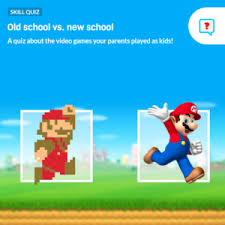 If you know, you know. Old School Vs New School Video Game Trivia Quiz Super Mario Wiki The Mario Encyclopedia