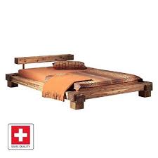 bett balkenbett doppelbett 180x200 cm wildeiche massiv balken schlafzimmer karyola yatak odasi tasarim evler