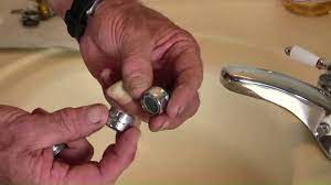 These are also used to shape the stream of water escaping the spout. How To Replace A Sink Aerator Youtube