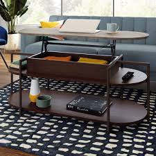 Finley contemporary coffee table in espresso finishthe elegant oval shape of this living room table will add appeal to any living area. 51 Oval Coffee Tables For Curvaceous Sofa Side Appeal Free Cad Download Center