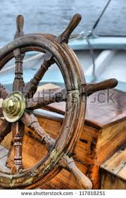 Old Wooden Boat Steering Wheel Google Search Boote