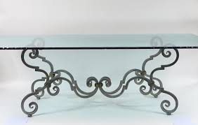 Check spelling or type a new query. Sold Price Table De Salle A Manger En Verre Et Fer Forge A Decor De Consoles On Y Joint Une Paire De Fauteuils Et Six Chaises Assorties Dim De La Table 120