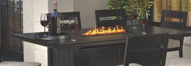 We believe your fire pit dining table should stand the test of time and be a permanent fixture in your backyard area. Ashley Patio Logic Outdoor Fire Pits Propane Gas Homemakers
