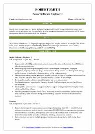 Accenture software engineering team lead resume. Senior Software Engineer Resume Samples Qwikresume