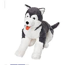 Ikea Livlig Soft Toy Husky Dog Siberian Stuffed Alaskan Malamute Eskimo Large See This Great Product T Soft Toy Dog Animal Dolls Teddy Bear Stuffed Animal
