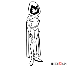 Jul 05, 2020 · teen titans go! How To Draw Raven Teen Titans Sketchok Easy Drawing Guides