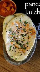 Paneer Kulcha Recipe Paneer Kulcha Naan Paneer Stuffed Kulcha Video Recipe Video Vegetarian Snacks Recipes Indian Food Recipes Vegetarian Cooking Recipes Desserts