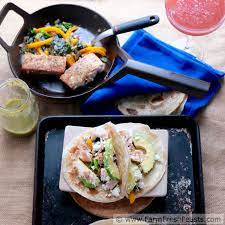 Fish tacos with bok choy. Farm Fresh Feasts Fish Tacos With Bok Choy And Peppers