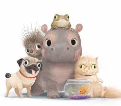 Sydney Hanson Cute Animal Drawings Cute Animal Illustration Animal Drawings