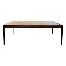 Coaster 720218 cuppuccino glass top coffee table with stool. Hermann Bongard Large Coffee Table For Sale At 1stdibs