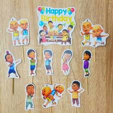 Tentang upin ipin bersama enam sahabatnya, yaitu mail, ehsan, fizi, jarjit, mei mei, dan susanti. Jual Hiasan Kue Ulang Tahun Upin Ipin Terbaru Lazada Co Id