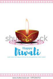 Happy Diwali And Prosperous New Year Vector Beautiful Greeting Card Happy Diwali Traditional Stock Vector Royalty Free 1495266713