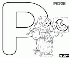 To get more image relevant to the sheet right above you your kids can check the below related images section on the bottom of the page or simply browsing by category. Oscar And The Letter P Sesame Street Coloring Page Printable Game
