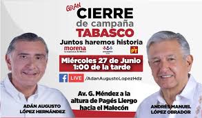 Yo lo entiendo, tiene el agua a la cintura: Adan Augusto Lopez Hernandez Buen Dia Acompananos A Nuestro Gran Cierre De Campana A Andres Manuel Lopez Obrador Y Su Servidor El Dia De Hoy Los Invito A Seguir La Transmision
