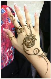 Simple Rose Henna Mehndi Hennaart Hennadesign Tattoo Art Artist Khaleeji Latest Henna Designs Henna Patterns Henna Designs