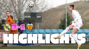 Real madrid femenino is a spanish women's football club in madrid.founded as the independent club deportivo tacón in 2014, the club later underwent a merger and acquisition process with real madrid cf beginning in 2019 and was officially rebranded as real madrid's women's football section in 2020. Highlights Real Madrid 3 1 Valencia Asllani Hat Trick Primera Iberdrola Youtube