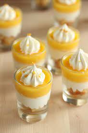 Host the perfect dinner party with this easy dinner party menu from food.com. 24 Short And Sweet Shot Glass Desserts Mini Dessert Recipes Desserts Lemon Recipes