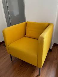 Buy ikea armchairs and get the best deals at the lowest prices on ebay! Ikea Ekero Yellow Armchair Home Furniture Furniture On Carousell