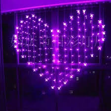 Butterfly 2x1 6m Heart Curtain Fairy Lights Etsy In 2020 Fairy Lights Heart Shaped Light Fairy Lights Wedding Decorations