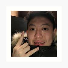 Rich Brian Crying Selfie Art Print
