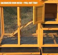 Amazon.com: Rabbit Hutch - Jaula grande para conejitos para ...