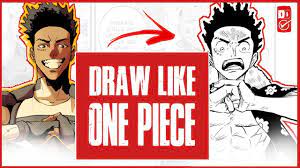 How To Draw Like One Piece Author: Eiichiro Oda| How To Copy An Art Style -  Youtube