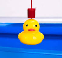 Party Game For Children Etna Inflatable Duck Fishing Pond - Indoor/Outdoor  Water Toy With 2 Poles & 6 Ducks Duck Fishing Game Water Toy Kids