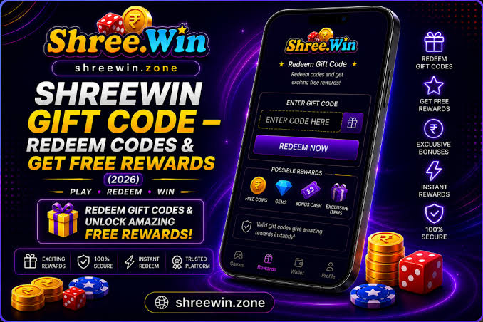 ShreeWin Gift Code Redeem Promo Codes for Free Bonus (2026)