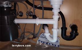 How to run plumbing & drain pipes for a double sink. Install Garbage Disposal In Double Sink Terry Love Plumbing Advice Remodel Diy Professional Forum