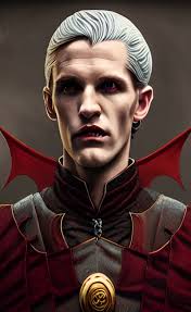 Matt Smith becoming a vampire...