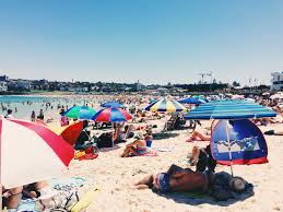 Busy Day At Bondi Beach Australia Instagram Com Tashoakley Bondi Beach Australia Most Beautiful Beaches Beautiful Beaches