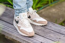 Nike Air Max 1 Desert Sand On Feet Sneaker Review Nike Air Max Nike Air Air Max Sneakers