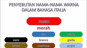Adalah devita ravani, model tanah air yang kemudian berhasil menjajal runaway beberapa event bergengsi di. Nama Nama Warna Dalam Bahasa Italia 2021