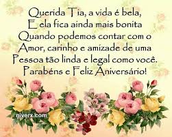 So Niver Parabens Tia Nunca Esqueca Que Eu Te Amo Facebook Que vc continue desse jeitinho que vc é muito carinhosa e simpática!! tia nunca esqueca que eu te amo