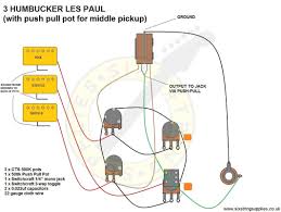 Ok, humbucker pickups are, if you didn't know, 2 single coil pickups wired in series. 3 Humbucker Les Paul Wiring Six String Supplies