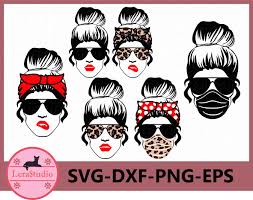 Download 60 Off Mom Life Svg Mom Life With Bandana Svg Mama Svg Woman Head Silhouettes Svg Dxf Ai Eps Png Instant Download Silhouette Svg Mom Life Svg