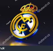 Real Madrid Logo On Dark Background