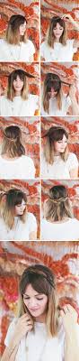 Photo coiffure facile pour cheveux mi long coupe de cheveux. Comment Faire Une Coiffure Facile Cheveux Mi Longs Archzine Fr